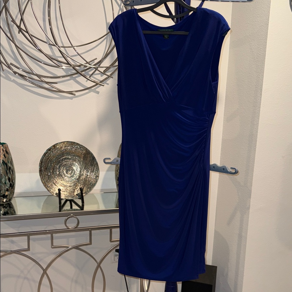 Ralph Lauren Deep Blue Midi Dress